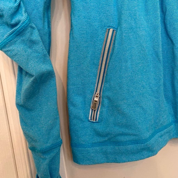 Lululemon Blue Quarter Zip Longsleeve - Picture 7 of 7